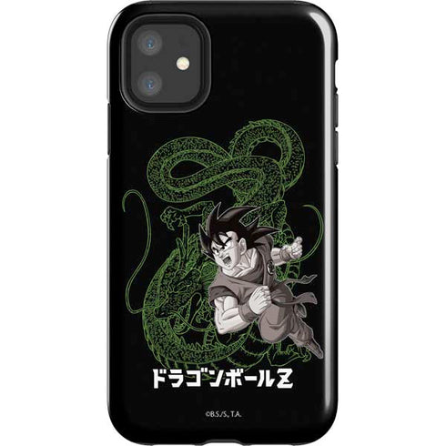 Dragon Ball Z Goku and Shenron iPhone 11 Impact Case