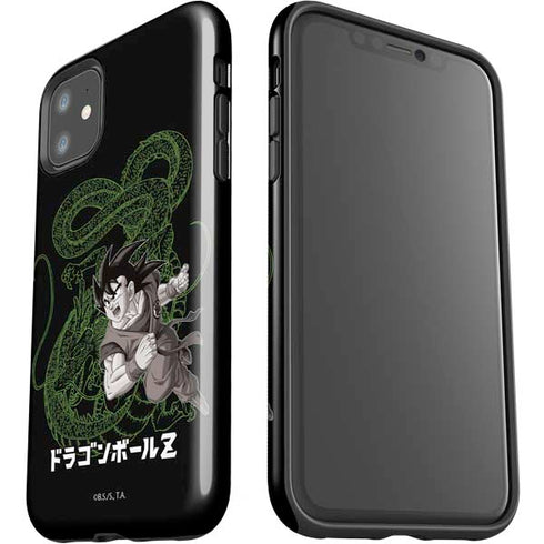 Dragon Ball Z Goku and Shenron iPhone 11 Impact Case