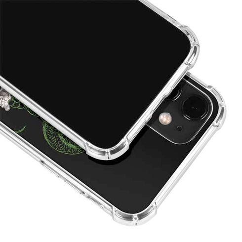 Dragon Ball Z Goku and Shenron iPhone 12 Clear Case