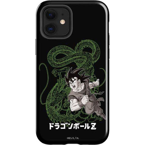 Dragon Ball Z Goku and Shenron iPhone 12 Impact Case
