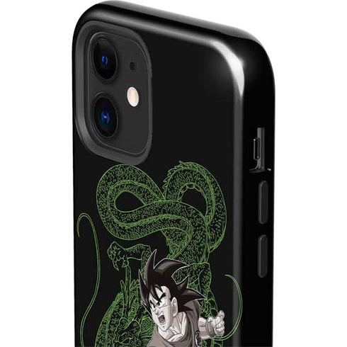 Dragon Ball Z Goku and Shenron iPhone 12 Impact Case