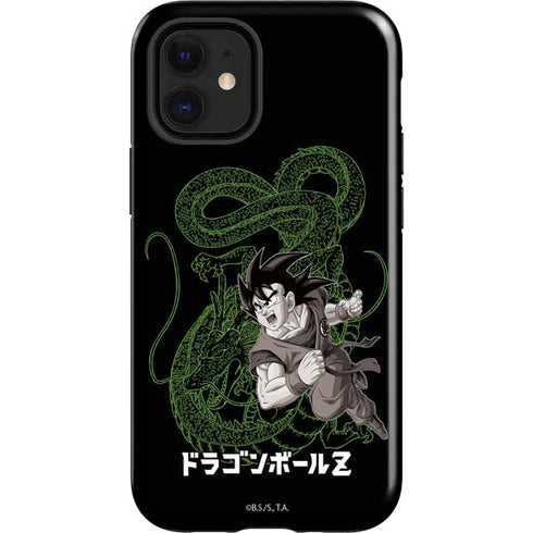 Dragon Ball Z Goku and Shenron iPhone 12 Mini Impact Case