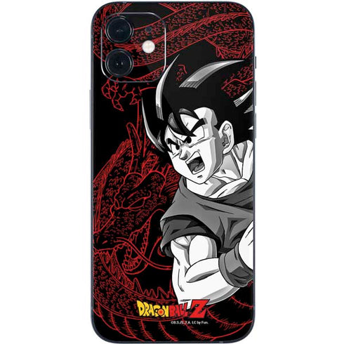 Dragon Ball Z Goku and Shenron iPhone 12 Mini Skin