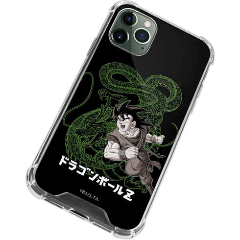 Dragon Ball Z Goku and Shenron iPhone 12 Pro Max Clear Case