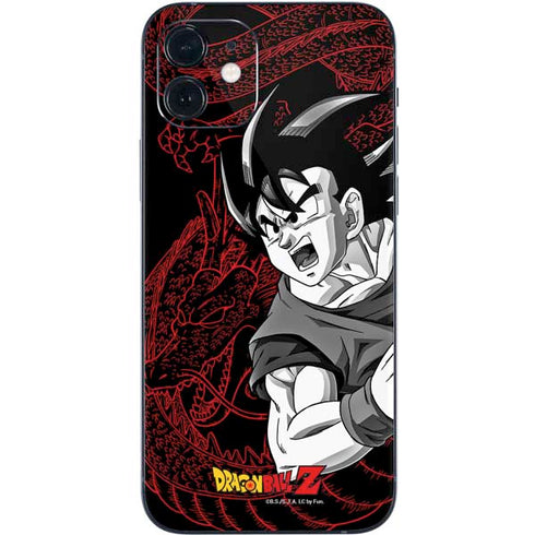 Dragon Ball Z Goku and Shenron iPhone 12 Skin