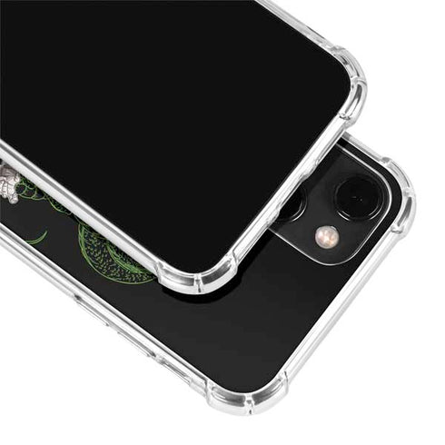 Dragon Ball Z Goku and Shenron iPhone 13 Mini Clear Case