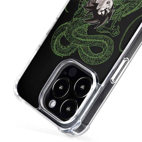 Dragon Ball Z Goku and Shenron iPhone 14 Pro MagSafe Case