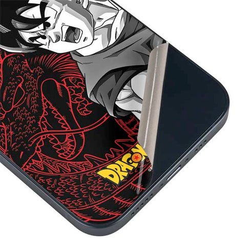 Dragon Ball Z Goku and Shenron iPhone 15 Plus Skin