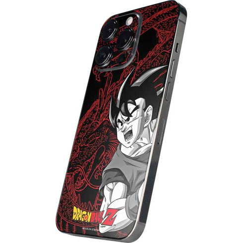 Dragon Ball Z Goku and Shenron iPhone 15 Pro Max Skin