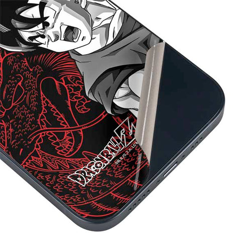 Dragon Ball Z Goku and Shenron iPhone 15 Skin