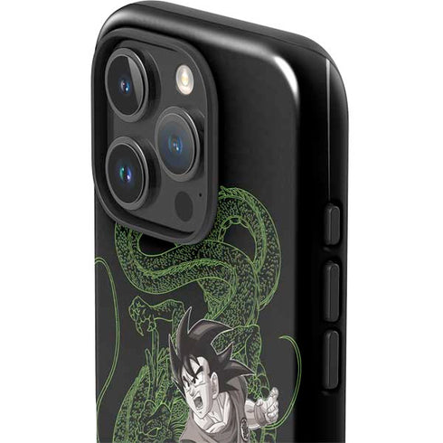Dragon Ball Z Goku and Shenron iPhone 16 Pro Impact Case