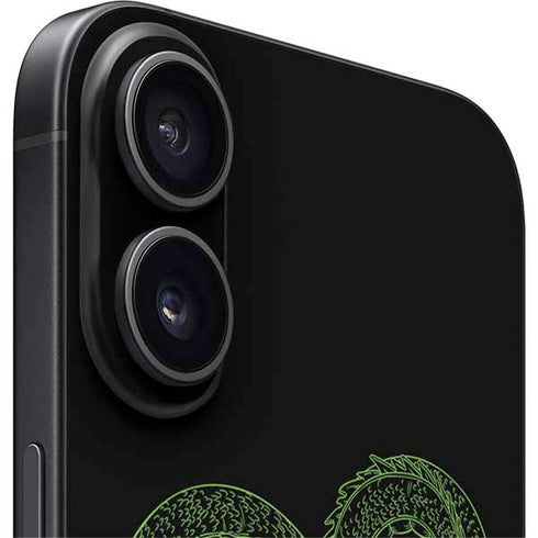 Dragon Ball Z Goku and Shenron iPhone 16 Skin