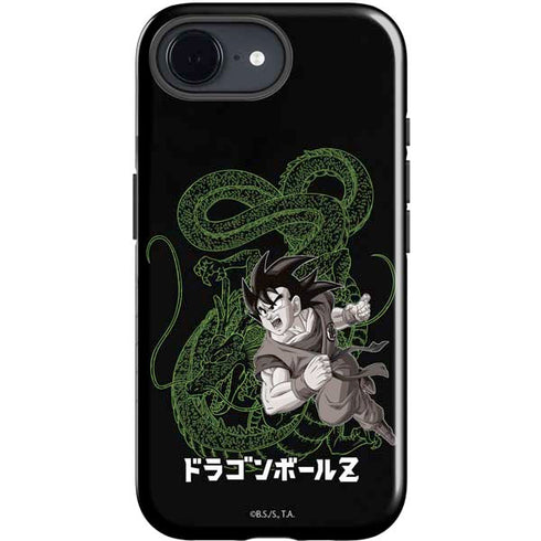 Dragon Ball Z Goku and Shenron iPhone 16e Impact Case
