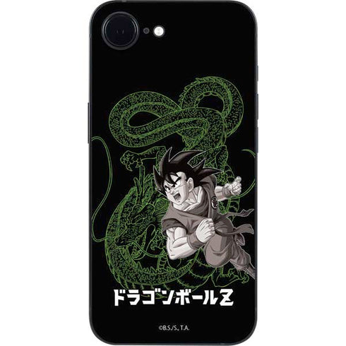 Dragon Ball Z Goku and Shenron iPhone 16e Skin
