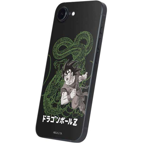 Dragon Ball Z Goku and Shenron iPhone 16e Skin