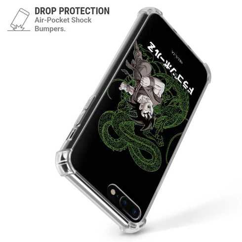 Dragon Ball Z Goku and Shenron iPhone 7/8 Plus Clear Case