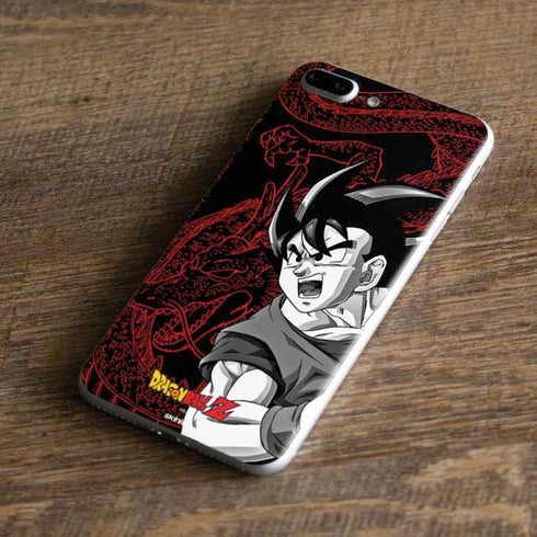 Dragon Ball Z Goku and Shenron iPhone 8 Plus Skin