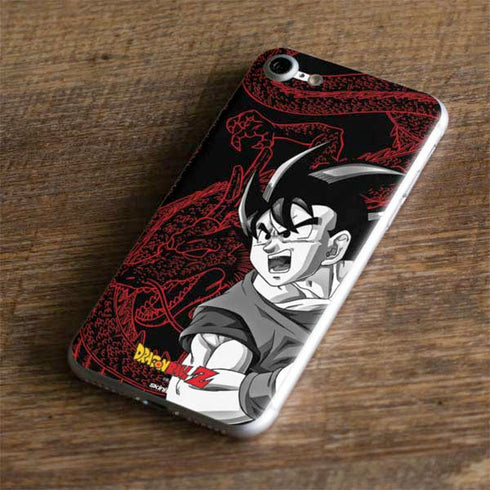 Dragon Ball Z Goku and Shenron iPhone 8 Skin