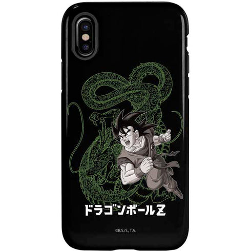 Dragon Ball Z Goku and Shenron iPhone X Pro Case