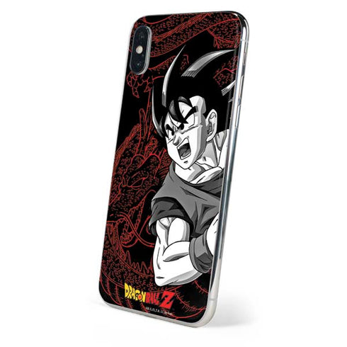 Dragon Ball Z Goku and Shenron iPhone X Skin