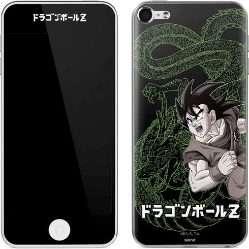 Dragon Ball Z Goku and Shenron Apple iPod Skin