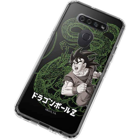 Dragon Ball Z Goku and Shenron LG K51/Q51 Clear Case