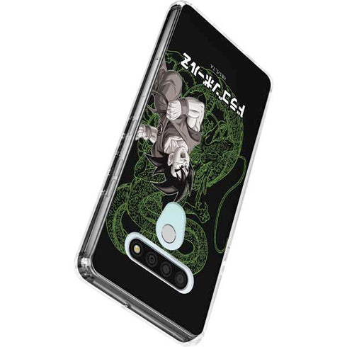Dragon Ball Z Goku and Shenron LG Stylo 6 Clear Case