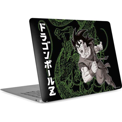 Dragon Ball Z Goku and Shenron Apple MacBook Air Skin