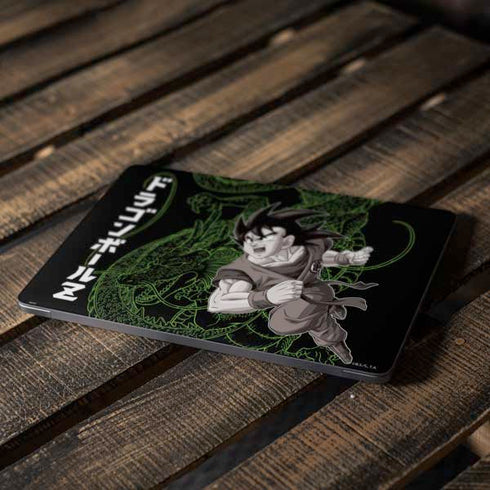 Dragon Ball Z Goku and Shenron Apple MacBook Air Skin