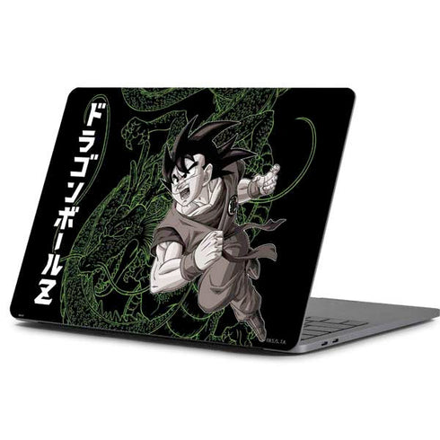 Dragon Ball Z Goku and Shenron Apple MacBook Pro 13-inch Skin