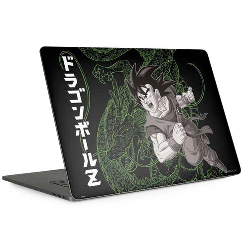 Dragon Ball Z Goku and Shenron Apple MacBook Pro 15-inch Skin