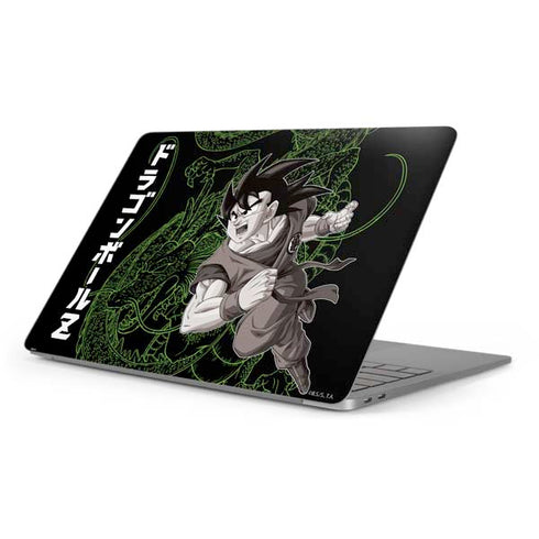 Dragon Ball Z Goku and Shenron Apple MacBook Pro 16-inch Skin