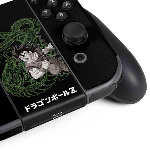 Dragon Ball Z Goku and Shenron Nintendo Switch Bundle Skin