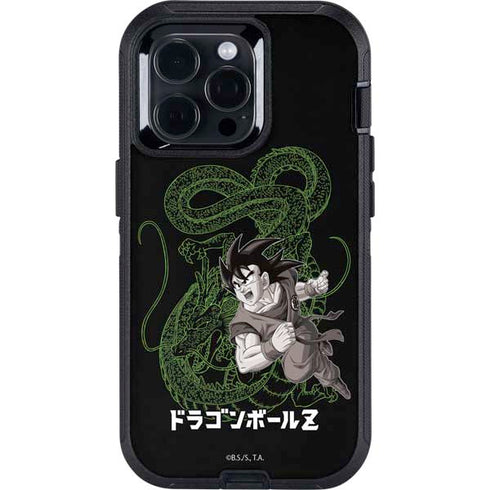 Dragon Ball Z Goku and Shenron Otterbox Defender iPhone Skin