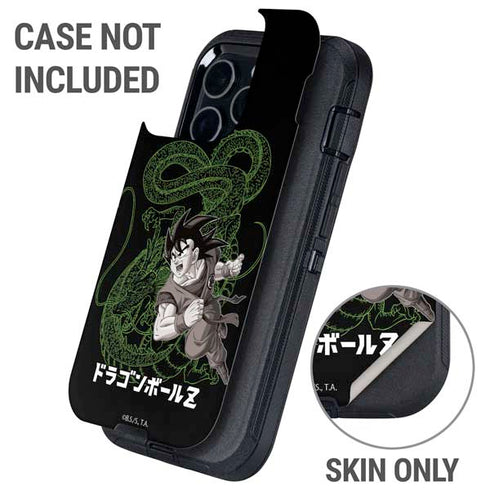 Dragon Ball Z Goku and Shenron Otterbox Defender iPhone Skin