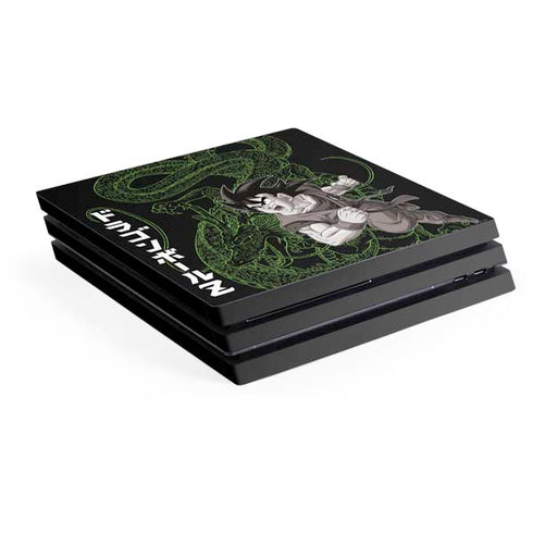 Dragon Ball Z Goku and Shenron PS4 Pro Console Skin