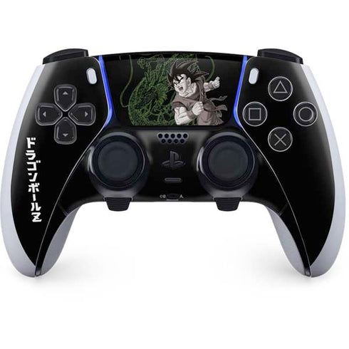 Dragon Ball Z Goku and Shenron PS5 DualSense Edge Pro Controller Skin
