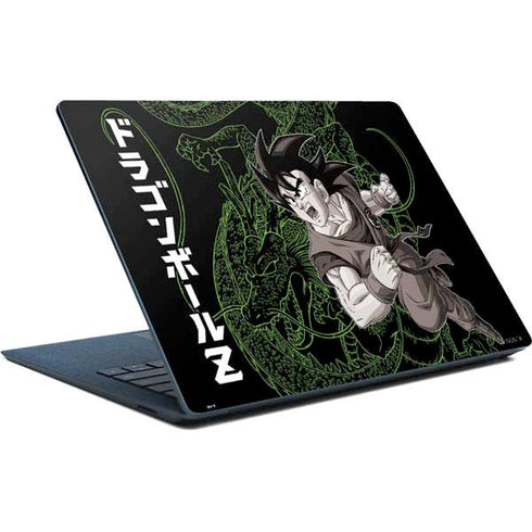 Dragon Ball Z Goku and Shenron Surface Laptop Skin