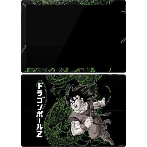Dragon Ball Z Goku and Shenron Surface Pro 7 Skin