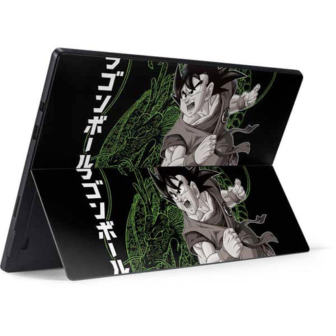 Dragon Ball Z Goku and Shenron Surface Pro 7 Skin