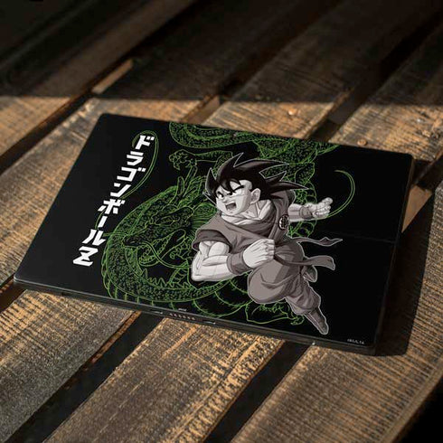 Dragon Ball Z Goku and Shenron Surface Pro 7 Skin