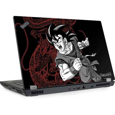 Dragon Ball Z Goku and Shenron Lenovo ThinkPad Skin