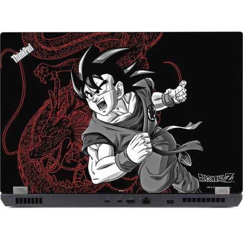 Dragon Ball Z Goku and Shenron Lenovo ThinkPad Skin
