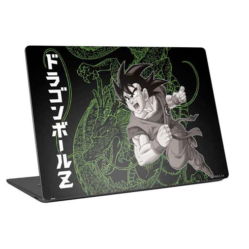 Dragon Ball Z Goku and Shenron Laptop Skins