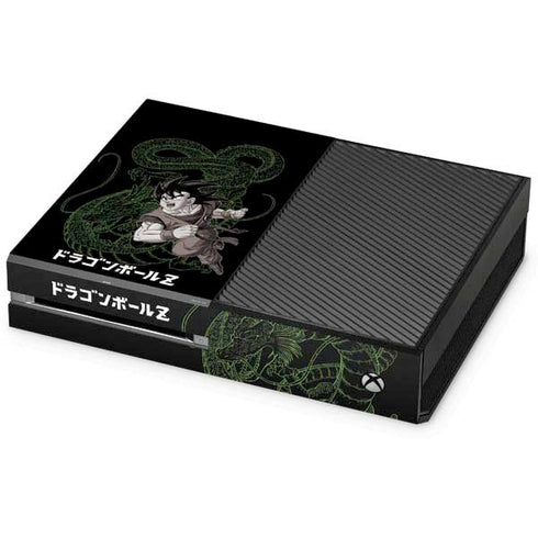 Dragon Ball Z Goku and Shenron Xbox One Console Skin