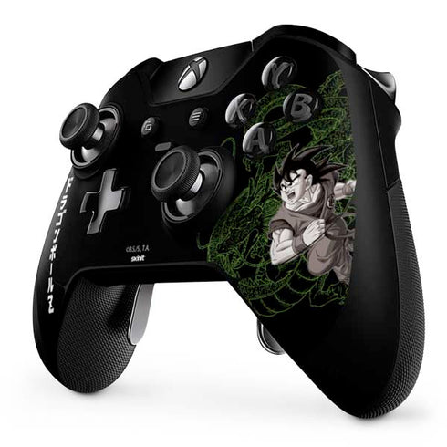Dragon Ball Z Goku and Shenron Xbox One Elite Controller Skin