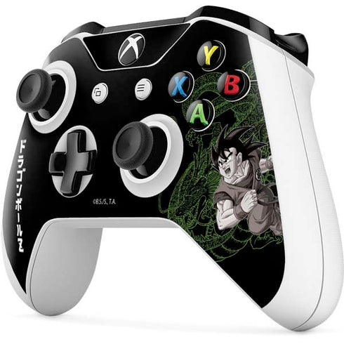 Dragon Ball Z Goku and Shenron Xbox One S Controller Skin
