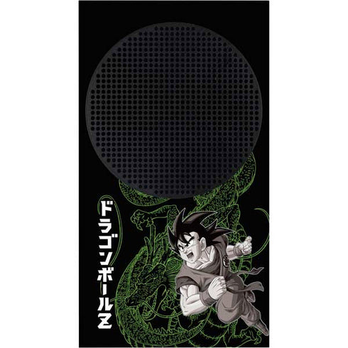 Dragon Ball Z Goku and Shenron Xbox Series S Console Skin