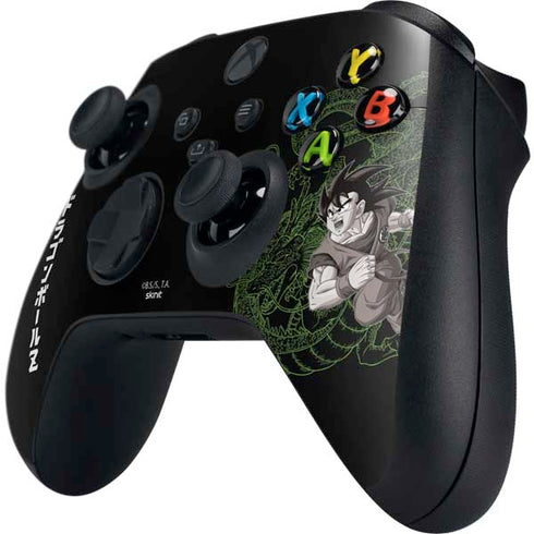 Dragon Ball Z Goku and Shenron Xbox Series X Controller Skin