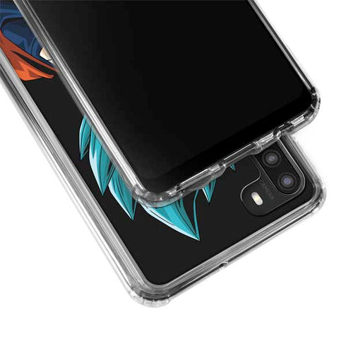 Dragon Ball Super Goku Galaxy A21 Clear Case